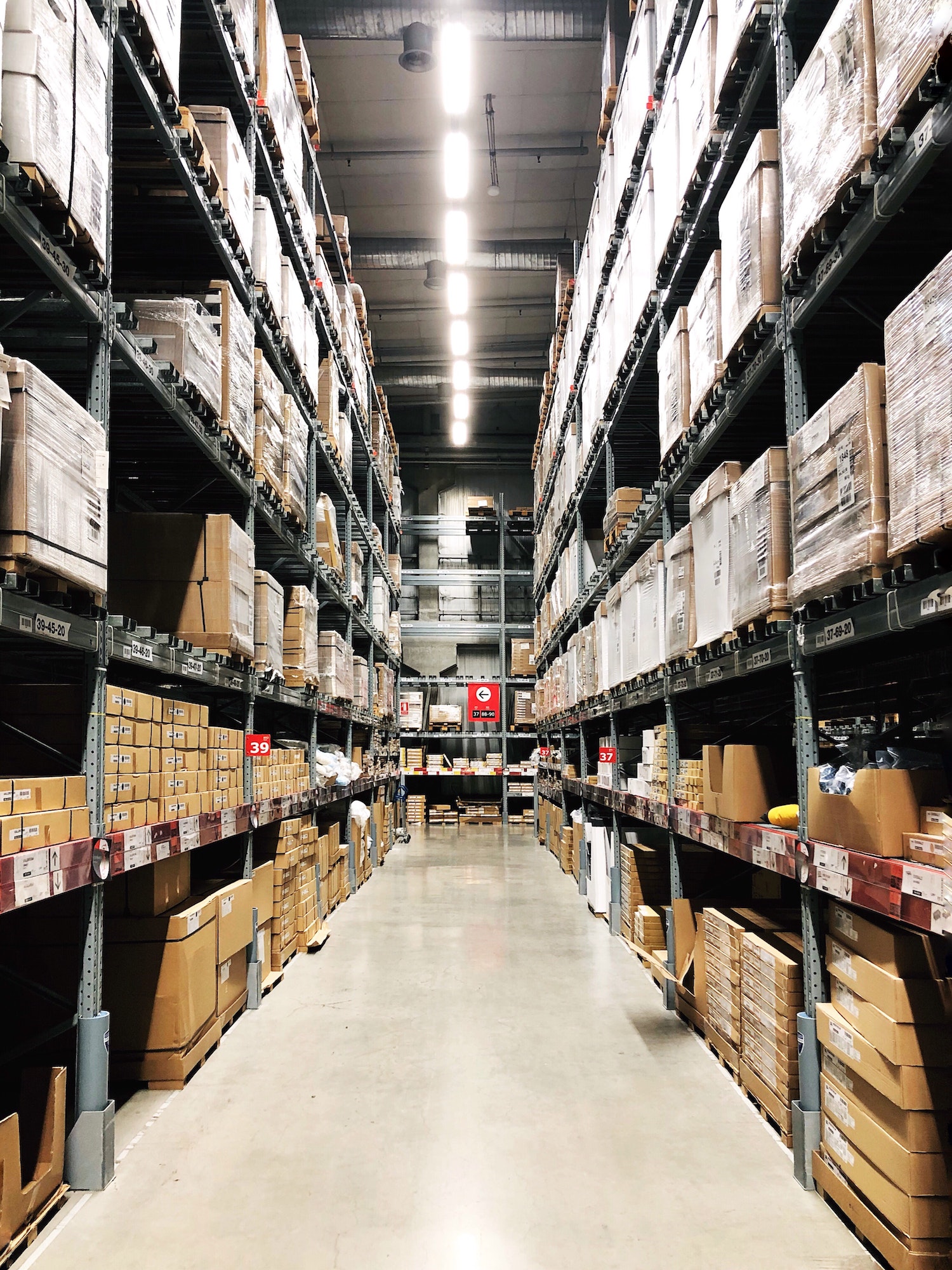 Ikea furniture warehouse